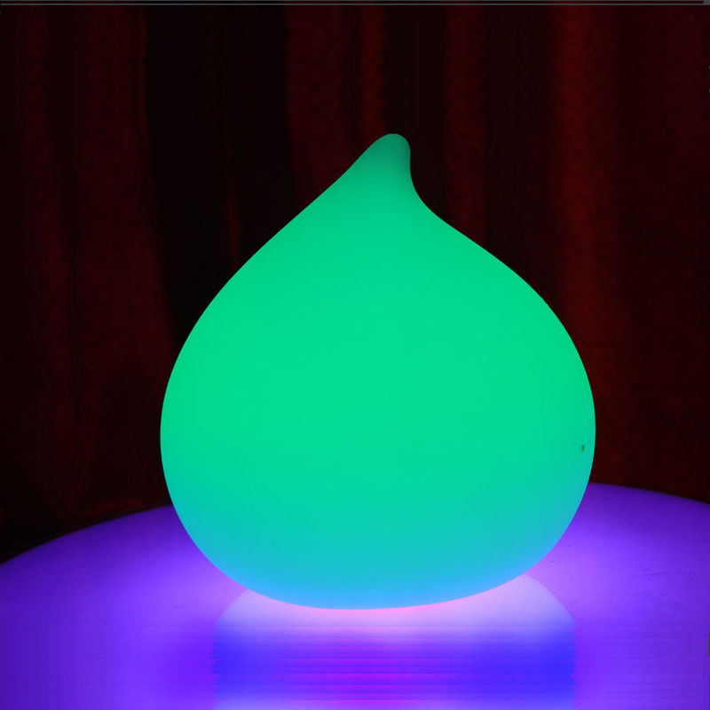 Luce decorativa a LED colorata di plastica impermeabile ricaricabile