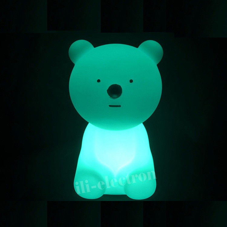 Lampada ad orso a LED colorata senza fili a telecomando
