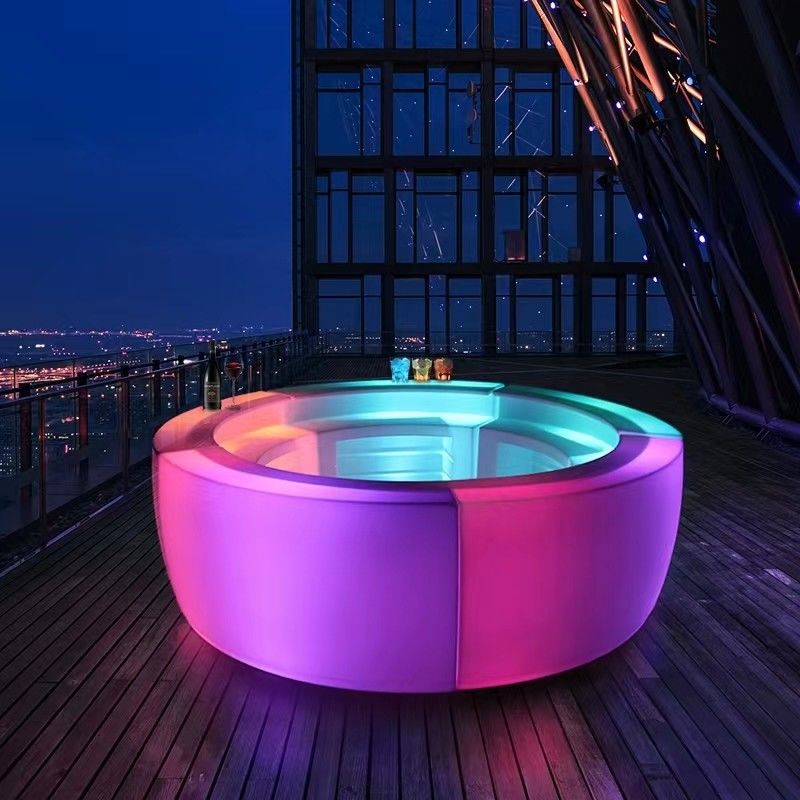 Contagliere LED colorato luminoso Rotondo Illuminato CE Certificato