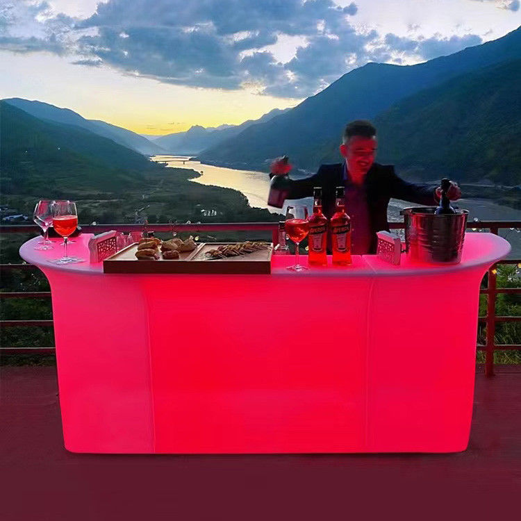 Remote colorato illuminato a LED Bar angolare luminoso per cortile
