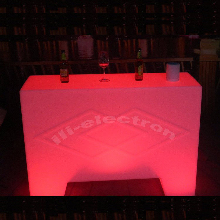 Tavolo da bar portatile a LED a cambio colore a controllo remoto Infarad
